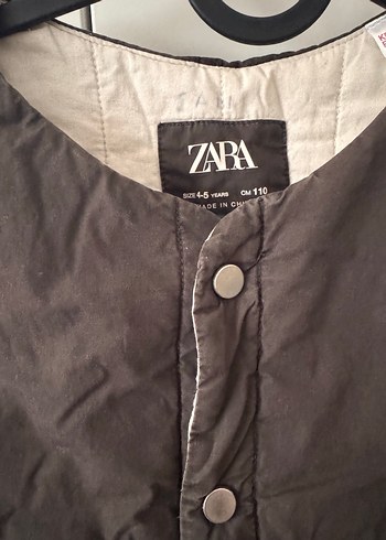 Zara erkek çocuk yelek - Görsel 2