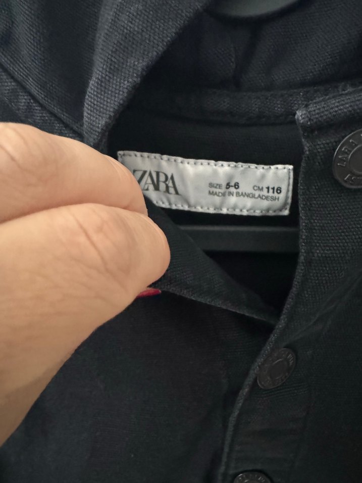 Erkek Çocuk Siyah Denim Ceket - Görsel 2