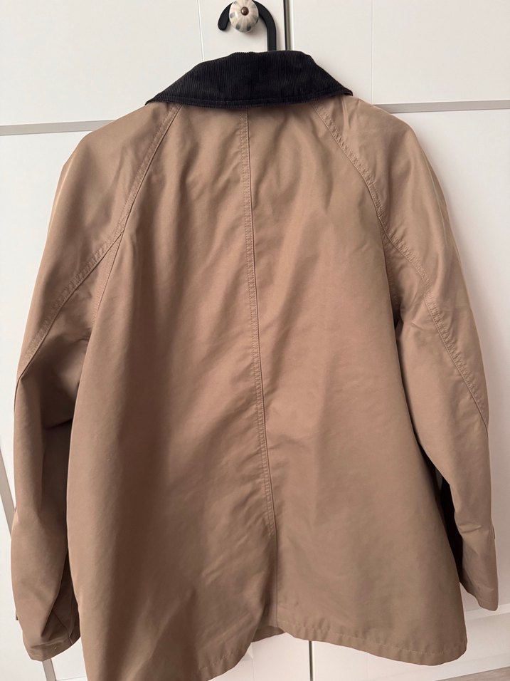 H&M Bej , yakası kadife Kadın Düğmeli Ceket - Görsel 4