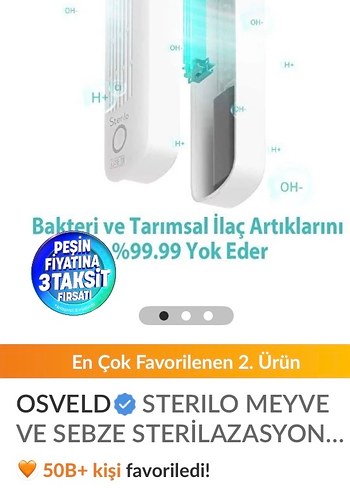  Beden Renk Osveld Sterilo meyve sebze sterilizasyon