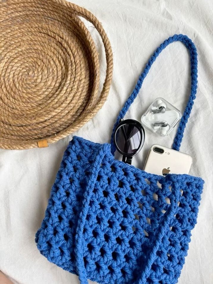 Örgü Kadın Çanta - Görsel 4