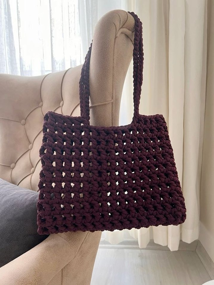 Örgü Kadın Çanta - Görsel 2