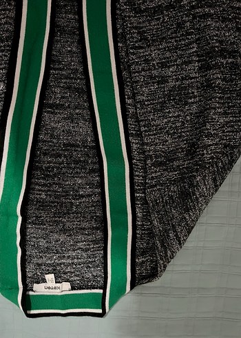 Yeşil Kadın Sweatshirt, Uzun Kollu, Velcro - Görsel 3