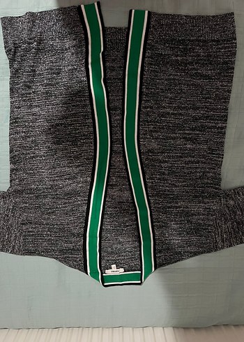 Yeşil Kadın Sweatshirt, Uzun Kollu, Velcro - Görsel 2