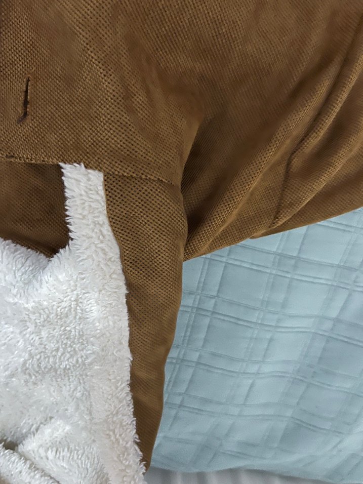 Düğmeli Kahverengi Süet Kadın Ceket - Görsel 3