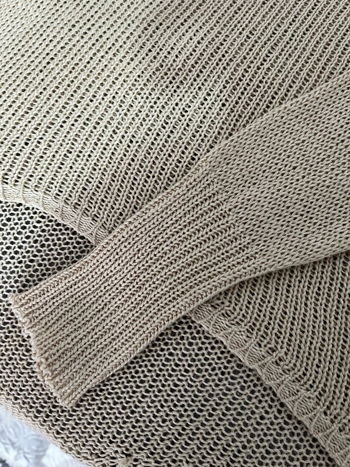 Gri Örgü Kadın Kazak - Görsel 4