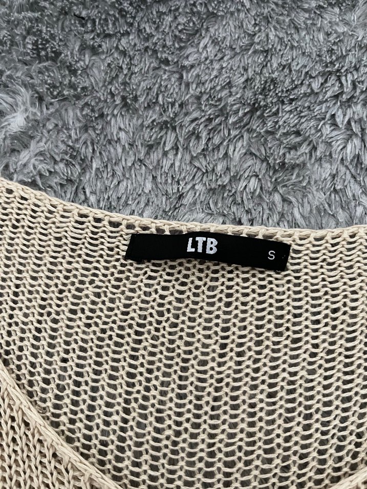 Gri Örgü Kadın Kazak - Görsel 2