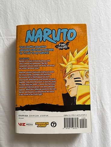 Beden Naruto 3-in-1 (70,71,72) Manga