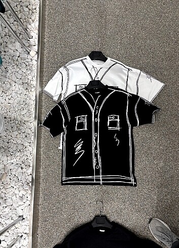 Yıkamalı unisex Oversize T-shirt
