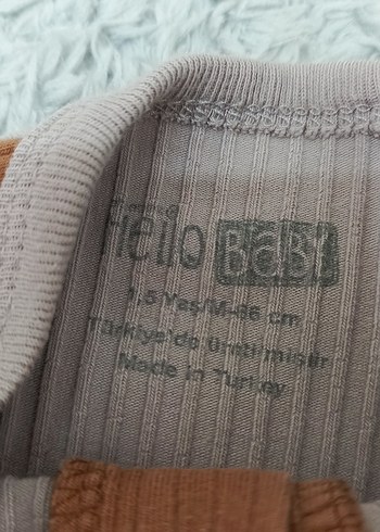 1,5 Yaş Beden kahverengi Renk Bebek, çocuk tulum