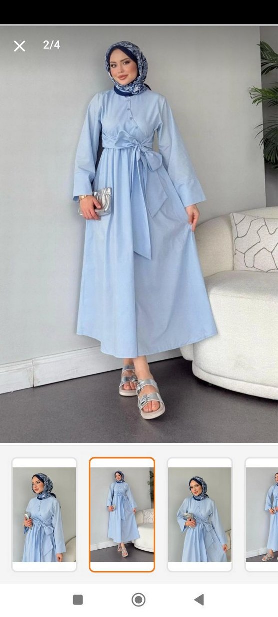Mavi Elbise L/XL - Görsel 2