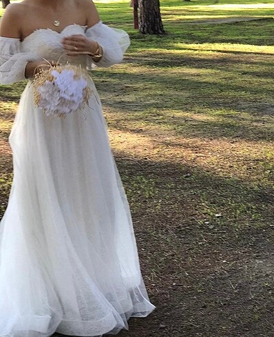 s Beden beyaz Renk Nikah elbisesi