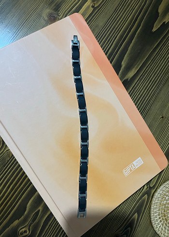 Tiens Siyah Erkek Biker Bileklik - Görsel 4