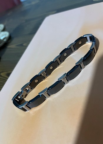 Tiens Siyah Erkek Biker Bileklik - Görsel 5