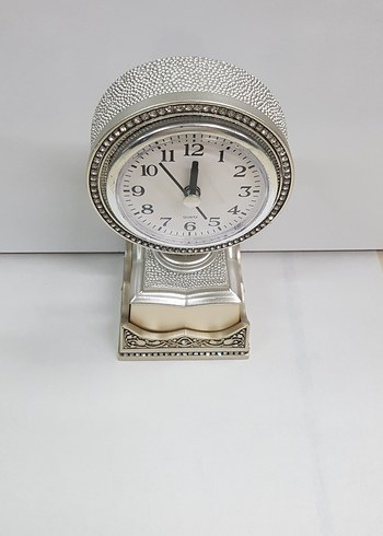 Diğer Gri ,Sarı Detaylı Masa Saati (956)