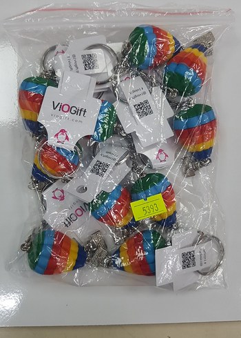 Diğer Renkli Bohem Kapadokya Balon Anahtarlık(5393)