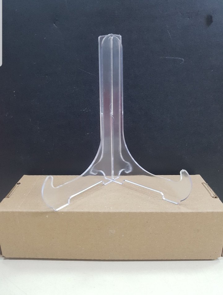 5 ADET ŞEFFAF ÇERÇEVE TESHIR AYAĞI PLASTIK NO:2 (791) - Görsel 2