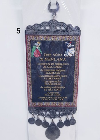 YAZILI METAL ISLEMELI DUVAR SÜSÜ (339) - Görsel 5