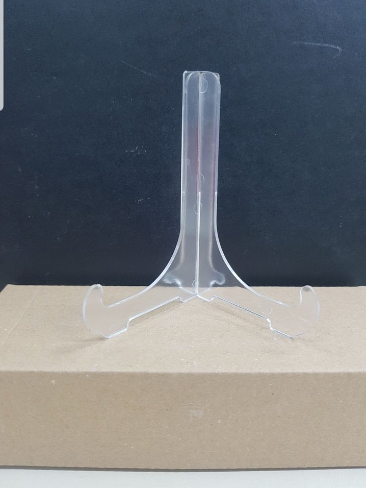 5 ADET ŞEFFAF ÇERÇEVE TESHIR AYAGI PLASTIK NO:1 (718) - Görsel 2