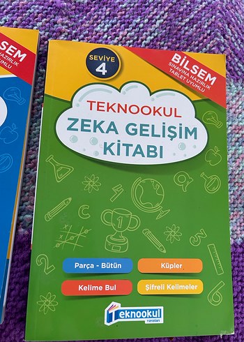 Teknookul Zeka Gelişim Kitapları 4. ve 5. Seviye - Görsel 3