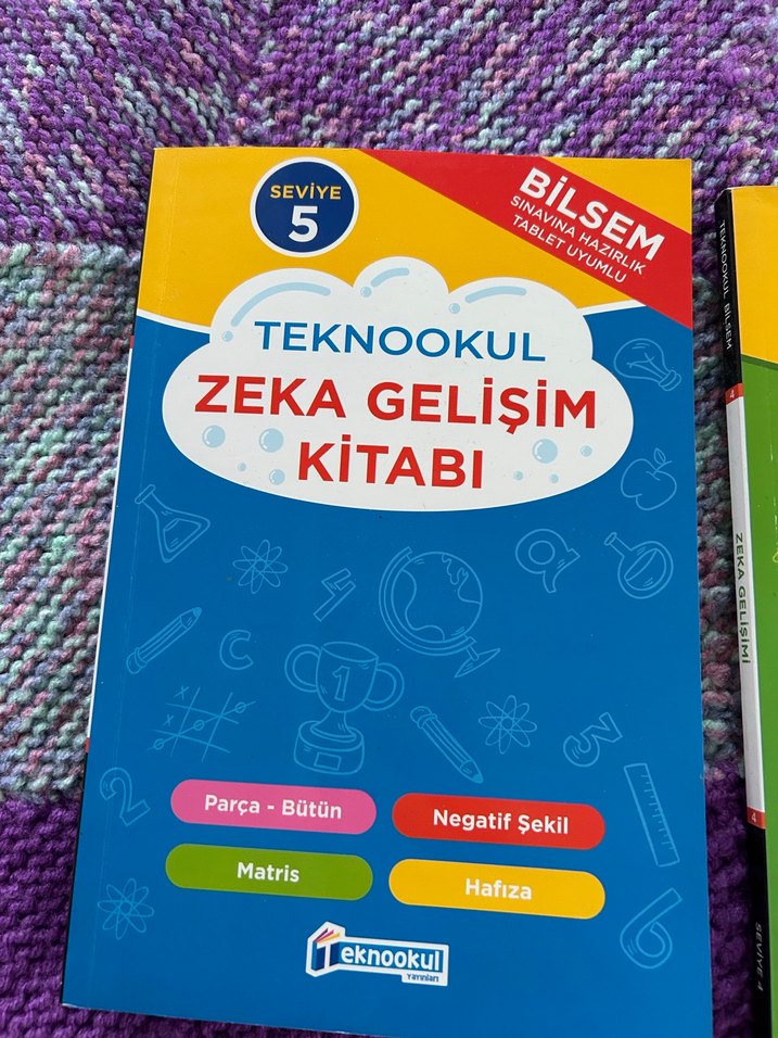 Teknookul Zeka Gelişim Kitapları 4. ve 5. Seviye - Görsel 2