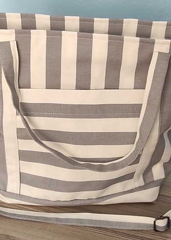 Gri Zebra Desenli Kadın Çanta - Görsel 3