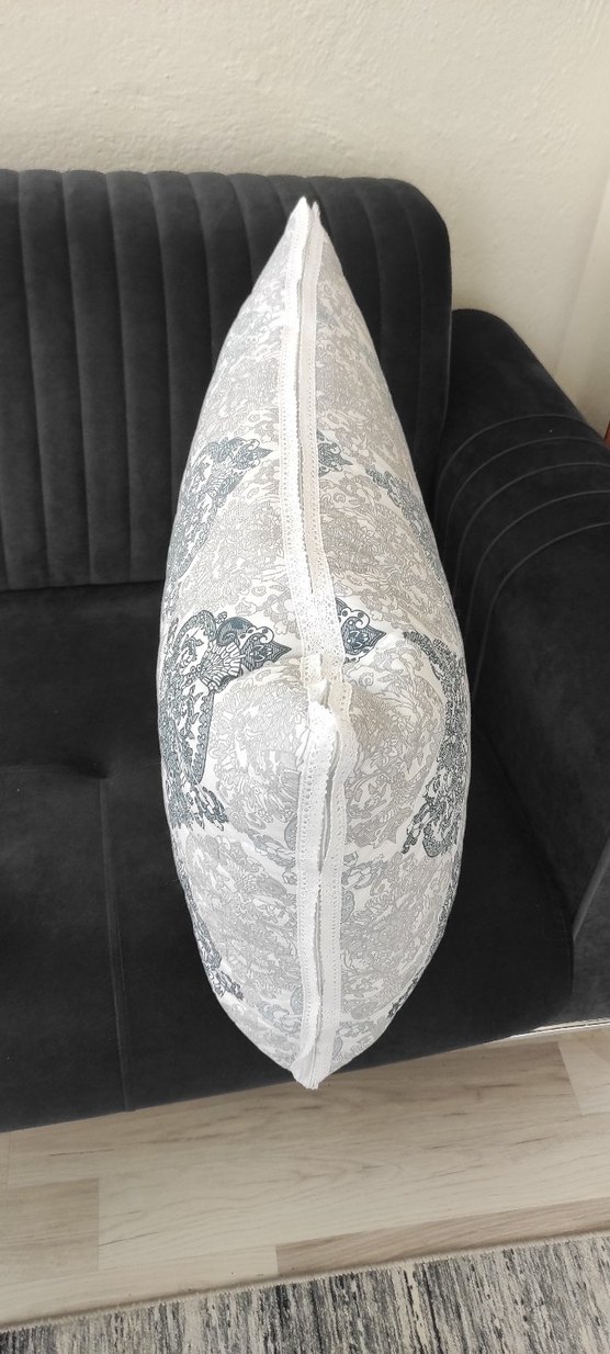 Gri Desenli açıldığında pike olan sürpriz yastık - Görsel 4