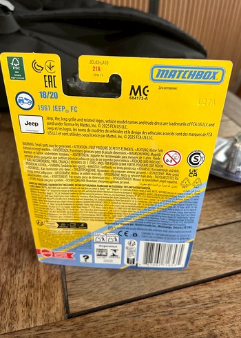 Matchbox Mavi Jeep Oyuncak Araba 18/20 - Görsel 4