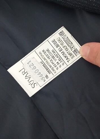 Lacivert  erkek takım elbise yeleği  - Görsel 4