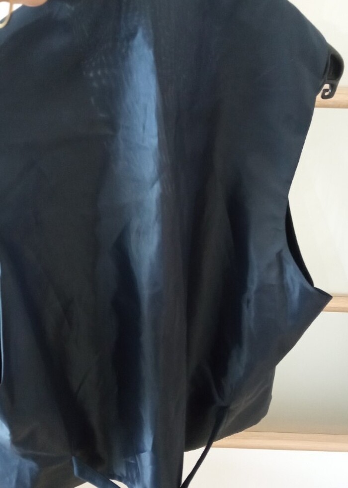 Lacivert  erkek takım elbise yeleği  - Görsel 3