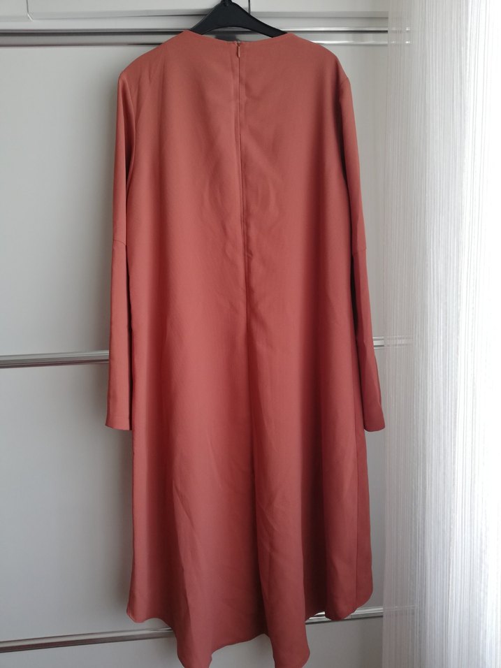 Somon Uzun Kesim Kadın Tunik - Görsel 3