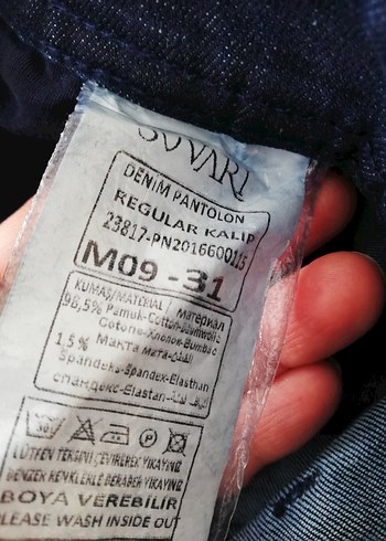 Lacivert erkek Kot Pantolon - Görsel 6