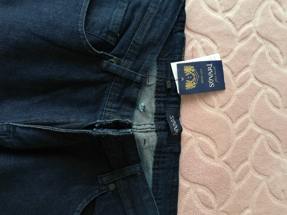 Lacivert erkek Kot Pantolon - Görsel 3