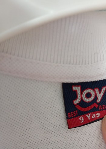 Pamuklu Beyaz çocuk yakalı Lacoste tşört - Görsel 2