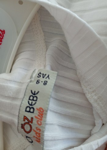 Örgü Detaylı krem rengi kız çocuğu bluz - Görsel 3