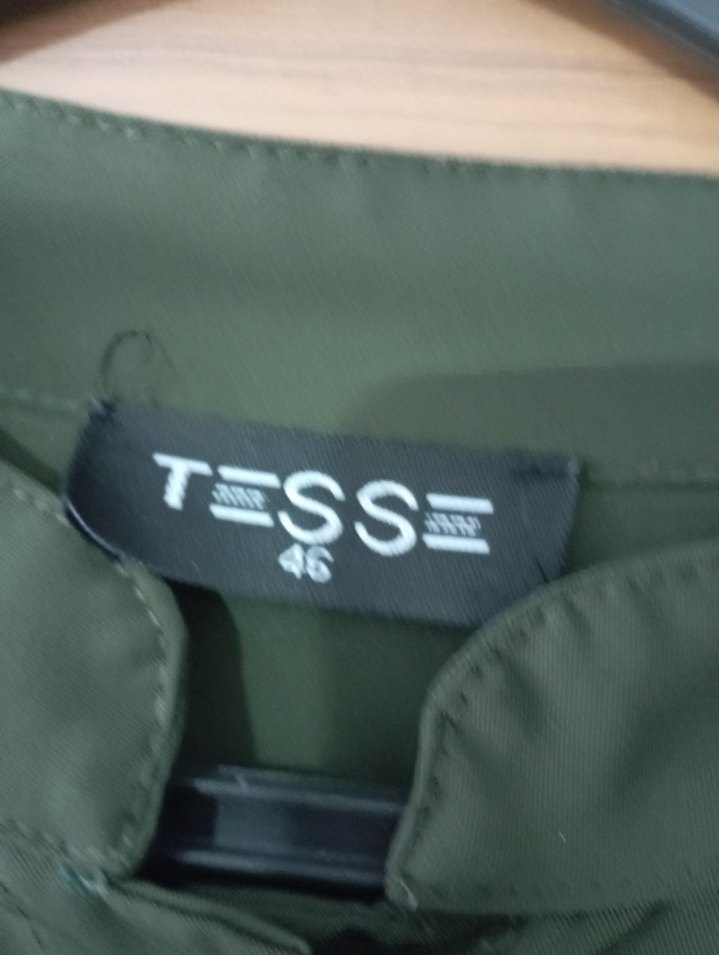 Drapeli Uzun Kol Vintage Kadın Tunik - Görsel 4