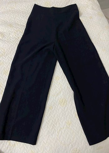 Siyah Kadın Normal Paça Kumaş Pantolon - Görsel 5