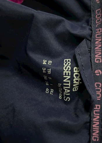 Kadın Mor Kapüşonlu Fermuarlı Spor Ceket - Görsel 6