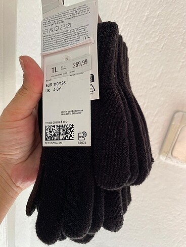h&m 3 lü eldiven - Görsel 3