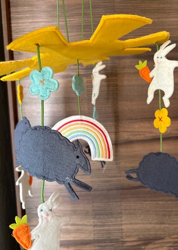 Renkli Çocuk Odası Tavan Süsü - Görsel 6