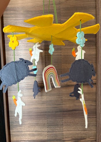 Renkli Çocuk Odası Tavan Süsü - Görsel 2