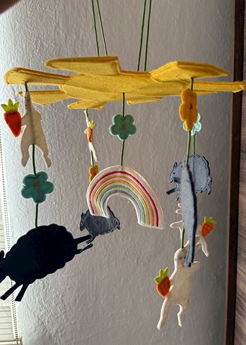 Renkli Çocuk Odası Tavan Süsü - Görsel 3