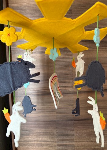 Renkli Çocuk Odası Tavan Süsü - Görsel 5