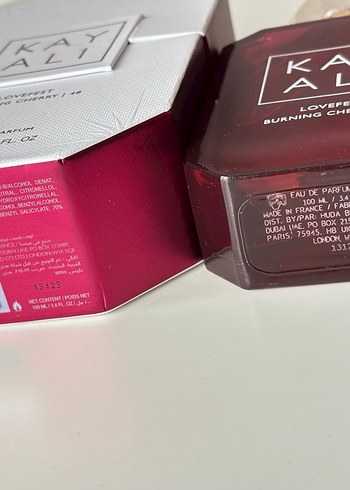 Huda Beauty 3 ml Kayali Lovefest Burning Cherry