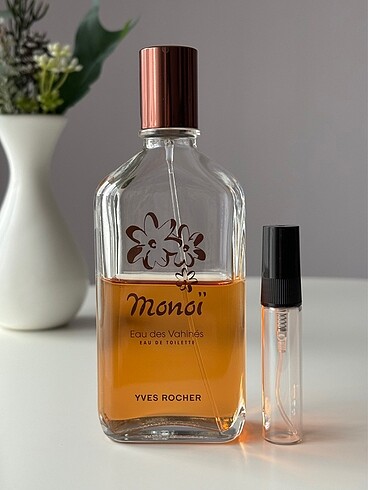 5 ml Orijinal Yves Rocher Monoi Eau des Vahines