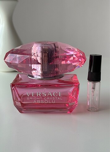 3 ml Orijinal Versace Bright Crystal Absolu