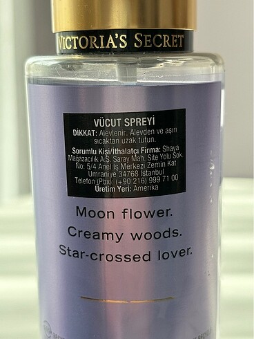 Beden 10 ml orijinal Victorias Secret Midnight Bloom