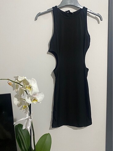 Zara Siyah mini elbise