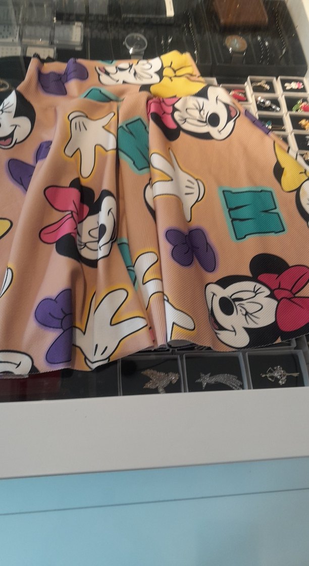 Çocuklar için renkli baskılı etek - Görsel 2