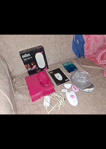 Pembe Braun Silk-épil 3 Epilatör Seti - Görsel 2